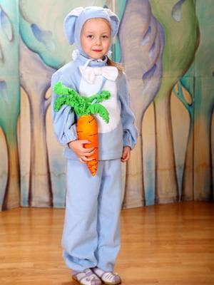 Костюм напрокат «Заяц девочка»